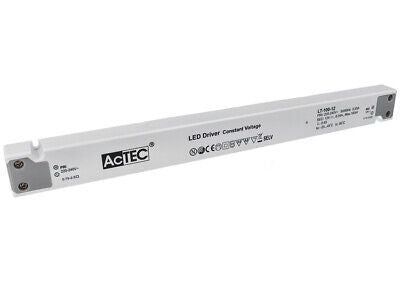 Alimentatore Ultra Slim Sottile 100W 12V Trasformatore CV Per Striscia Led