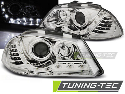 HEADLIGHTS DAYLIGHT CHROME fits IBIZA 6L 04.02-08