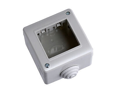 ETTROIT Custodia 2P IP40 Scatola Porta Frutti Da Esterno 2 Posti
