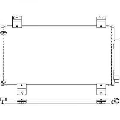 Condensatore clima ACCORD VIII 06/2008