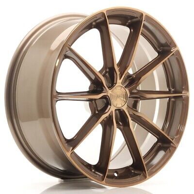 JR Wheels JR37 18x8 ET20-45 5H BLANK Platino Bronzo