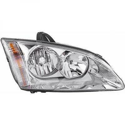 Faro anteriore dx FOCUS 04-08 DEPO/DJ AUTO H1+H7 cromato 1480979