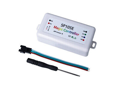 Kit Controller Centrlina Bluetooth Per Striscia Led Dinamica SPI Magic Color