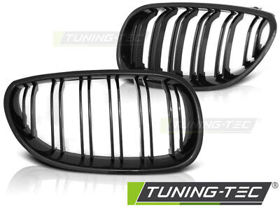GRILLE GLOSSY BLACK DOUBLE BAR SPORT LOOK fits E60/E61 07.03-10
