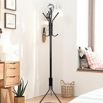 Attaccapanni da Terra in Alluminio Modello Appendiabiti ad Albero con 8 Ganci