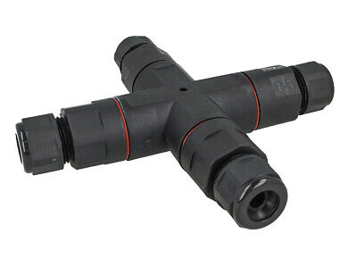 Connettore Giunta Di Connessione Forma X IP68 Senza Viti Collegamento Veloce 4