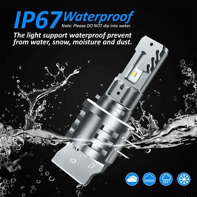 Kit Full Led Ultra H15 130W 12V 24V 6000K 13000 Lumen IP67 100% Canbus Piu