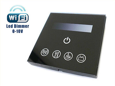 Led Dimmer Segnale 0-10V 220V 200W Touch Panel WiFi Interfacciabile Con Iphone S