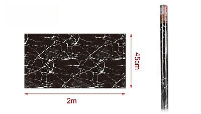6 Rotoli Carta Adesive Per Mobili 45X200cm Effetto Marmo da Parati Autoadesive
