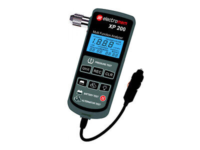 Electromem XP200 Tester Multifunzione 3 In 1 Alternatore Batteria Pressione
