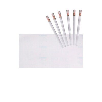 6 Rotoli Carta Adesive Per Mobili 45X200cm Colore Trasparente da Parati