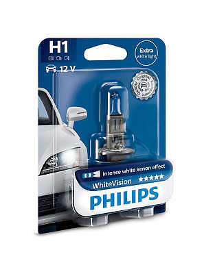 Lampada Alogena  H1 WhiteVision 12V55W P14.5s B1