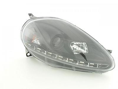 Daylight headlight fit for Grande Punto (Typ 199) Yr. 08- black