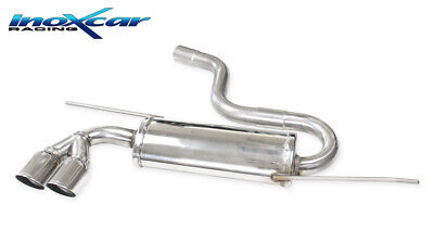 A3 (TYPE 8P) 2.0 16V TFSI (200CV) 2005-- Posteriore con uscita 2 x diam.