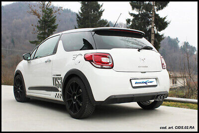 DS3 1.6 TURBO THP RACING (207CV) 2011-- Posteriore con uscita 2 x diam.