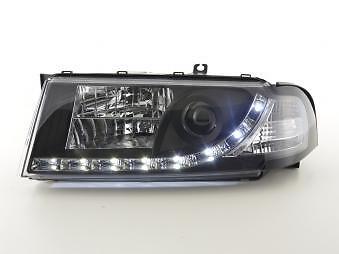 Coppia Fari Fanali Anteriori Tuning Dayline Luci Diurne Octavia  1U 01-04