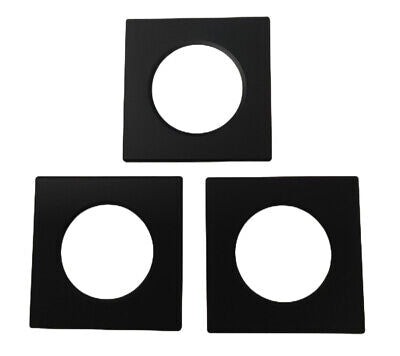 3 Pezzi Coperchi Quadrati Nero Per Faretti Led FP8705W <table class="table
