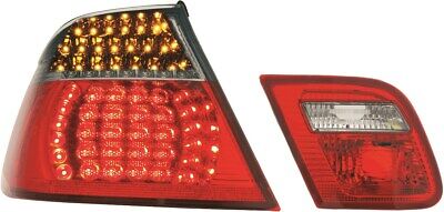 Coppia fari posteriori TUNING Serie 3 E46 cabrio 1999-2003 LED rosso nero