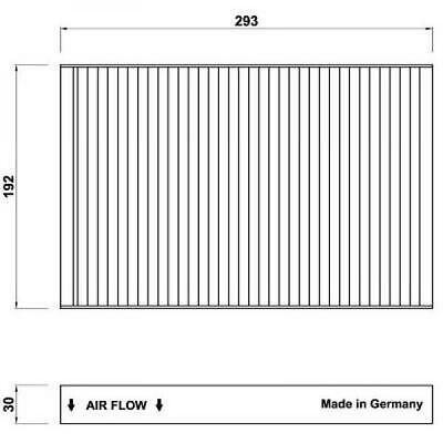 Filtro abitacolo al carbone attivo DAILY