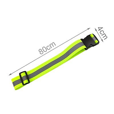 Cintura Fluorescente Rilflettente Multiuso 80 x 4 cm <ul><li>Visibilità
