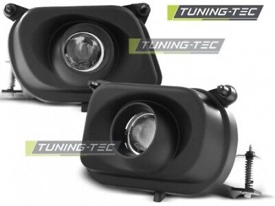 Coppia Faretti Fendinebbia Tuning Anteriori W210 95-05.99 Nero