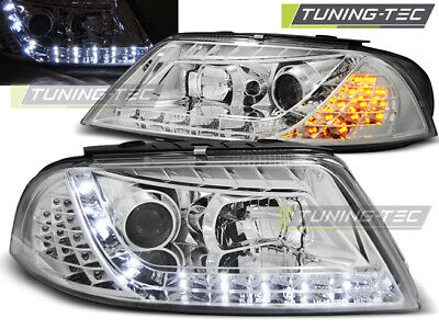 HEADLIGHTS DAYLIGHT CHROME fits PASSAT 3BG B5 FL 09.00-03.05