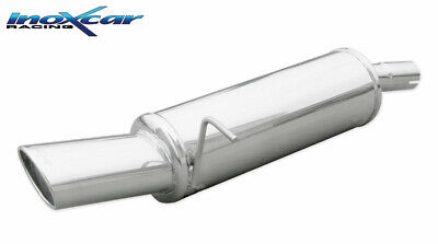 FIESTA 1.4 TDCi 68cv 2002-- Posteriore uscita singola ovale 120x80 mm