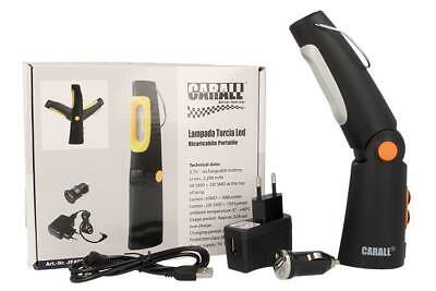 Lampada Torcia Led Officina Ricaricabile Snodabile magnetica IP40 ce rohs garage