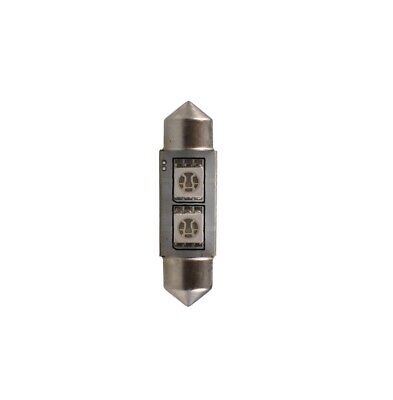 Diodo LED L304 SV8.5 31mm 2xSMD5050 CANBUS blu