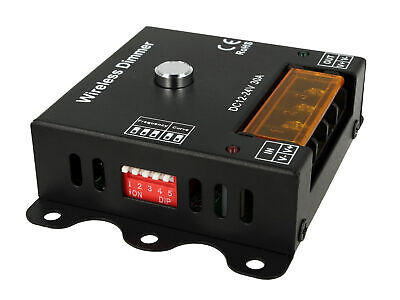 Led Dimmer PWM 12V 24V 30A Con Telecomando RF Wireless Frequenza PWM e Dimming
