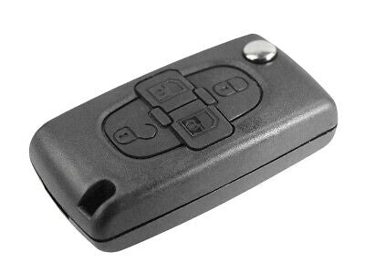 Guscio Chiave Telecomando 4 Tasti Con Lama VA2 Batteria In Custodia Senza