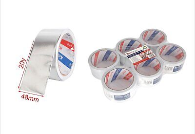 6 Pezzi Nastro Adesivo Alluminio 48mm X 20y <ul><li>Il nostro in è la soluzione
