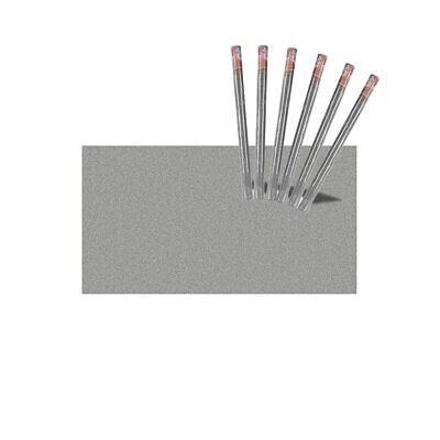 6 Rotoli Carta Adesive Per Mobili 45X200cm Colore Grigio Satinato da Parati
