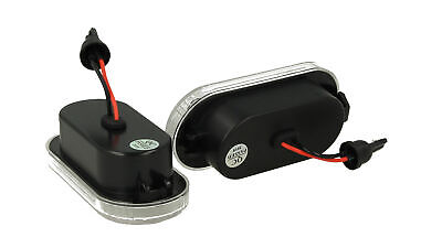 Kit Freccia Laterale a Led Side Marker Dinamica Lente Trasparente Golf 3 4