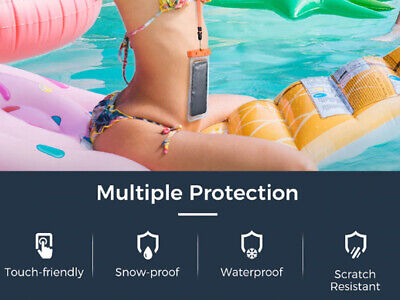 Custodia Impermeabile Smartphone Cover Cellulare Subacquea Universale Fino a