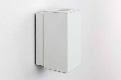 Lampada Led Modello REVERSE Forma Rettangolare in Metallo Satinato Colore Bianc