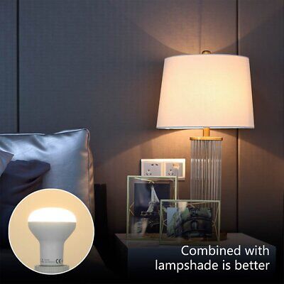 Lampadina LED E27 9W R63 Luce Bianca Calda 3000k 840 Lumens Angolo a Fascio