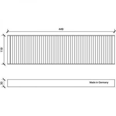 Filtro abitacolo antipolline R56 09.06-11.13