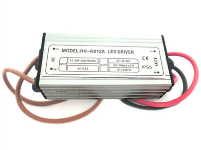 Led Driver CC 300mA 24V-44VDC (8-12)X1W Corrente Costante IP65 <p