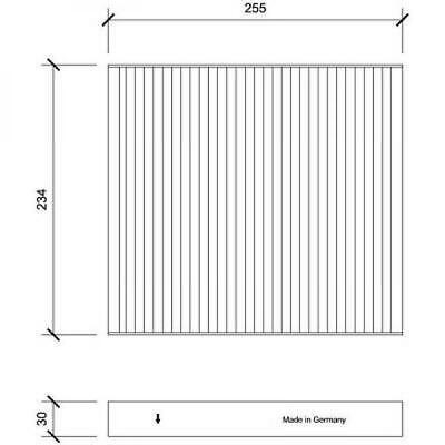 Filtro abitacolo al carbone attivo TT/SKODA SUPERB PASSAT/TOURAN/OCTAVIA