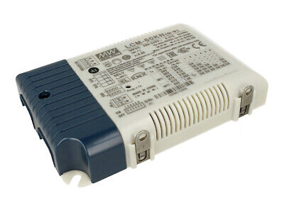 MeanWell LCM-60KN Led Driver CC 60W Dimmerabile KNX Konnex e Pulsante NO