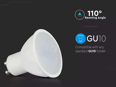 Lampada Led GU10 5W 400LM 220V 110 Gradi Caldo 3000K Diffusore Opale SKU-211685