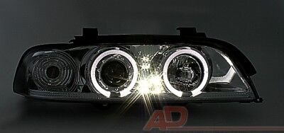 Angel Eyes Fari per 5er E39 Cromati