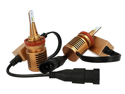 Kit Full Led Canbus Golden Pro H8 H11 H9 25W 12V 4000 lm Super Slim Facile Da