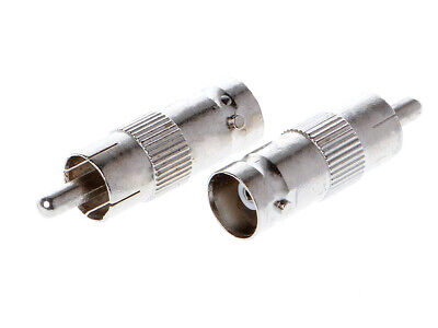 Convertitore Connettore Adattatore Da BNC Femmina A RCA Maschio Per