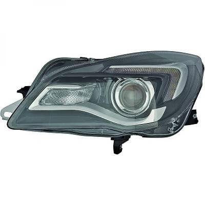 Faro fanale anteriore destro INSIGNIA 13-17 alogeno HIR2 luce diurna LED