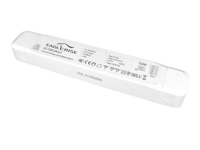 Alimentatore Trasformatore Lungo Sottile 24V 120W 5A Con Carcassa In Plastica