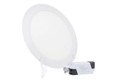 Lampada Faretto Pannello Led Da Incasso Rotondo 18W=150W Bianco Caldo Diametro 2