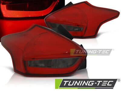 FOCUS 3 15-18 HATCHBACK RED SMOKE LED