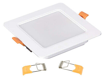Faretto Led Da Incasso Quadrato 5W 500LM Bianco Freddo 6000K 95X95mm <table